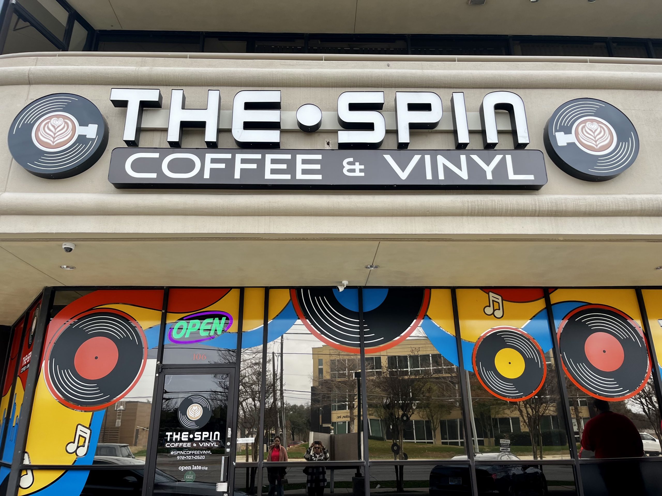 The Spin Coffee & Vinyl Shop in North Dallas Photo: Marlissa Collier, The Dallas Nomad